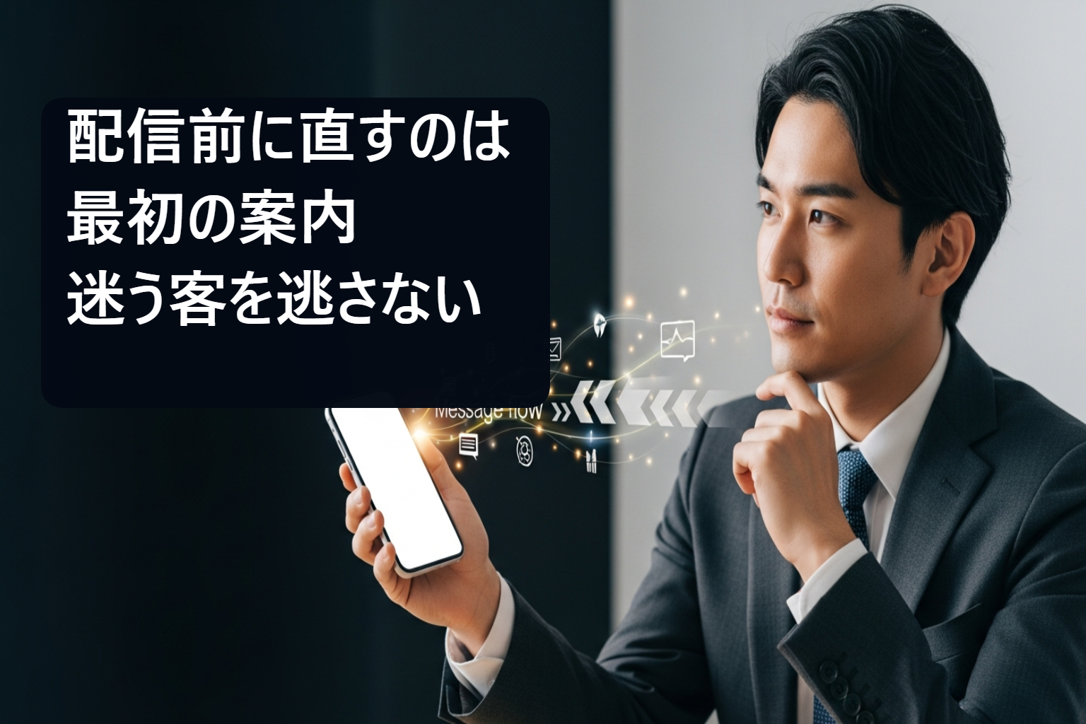 投稿についてもっと詳しく LINE追加で終わる店が見落とす初回メッセージの落とし穴